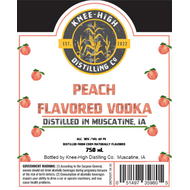 Knee-High Distilling Co Peach Flavored Vodka